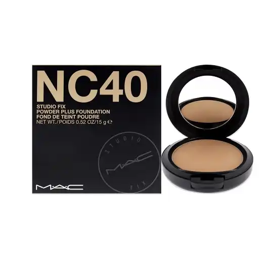 MAC Studio FiX Powder Plus Foundation NC40